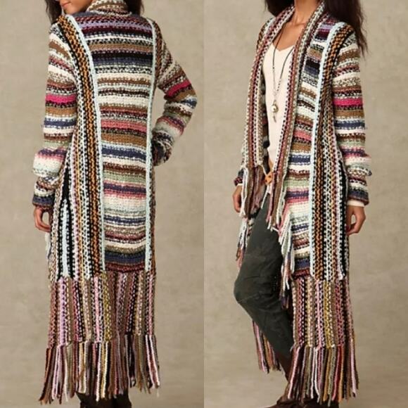 Free People Technicolor Cardigan XS Sweater - Picture 1 of 11